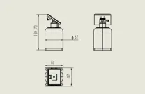 Tiltometro integrato JMQJ-7315RTU immagine 6