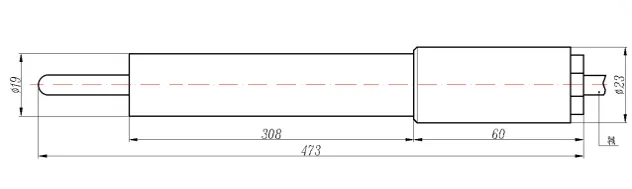 Misuratore di spostamento intelligente per uso generale Immagine JMDL-21XXAT 6