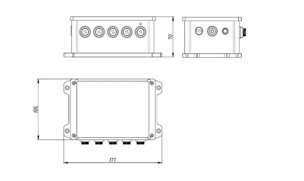 Immagine del modulo di acquisizione completo integrato JMZX-4/8GH-RTU 6